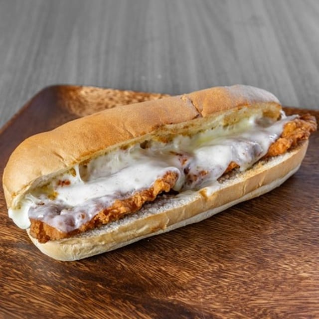 Eggplant Parmigiana Submarine.