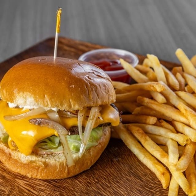 Grilled Cheeseburger.