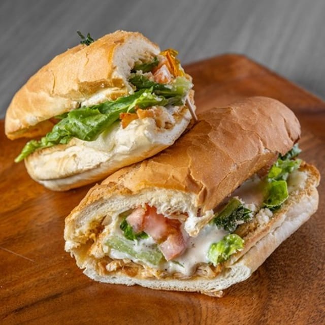 Chicken Caesar Submarine.