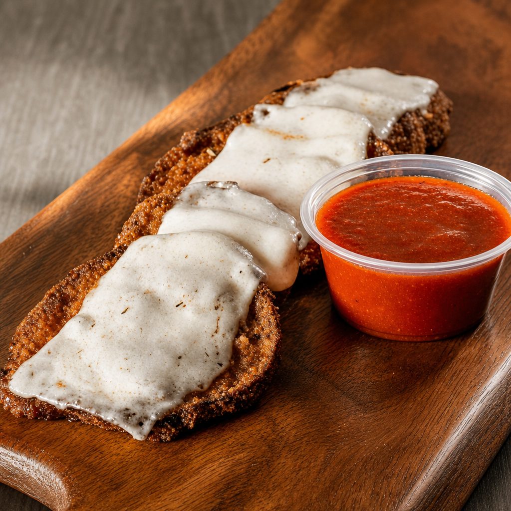 Side Eggplant Parmigiana.