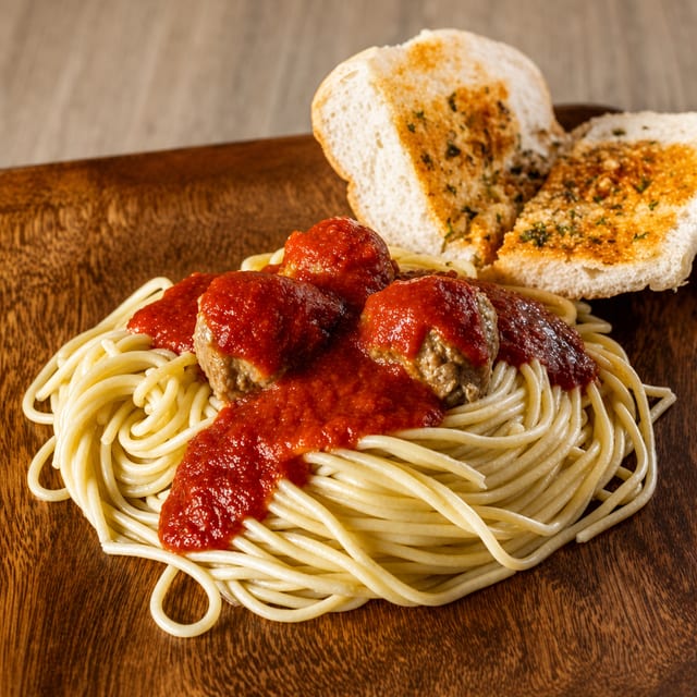 Spaghetti with Meatballs.