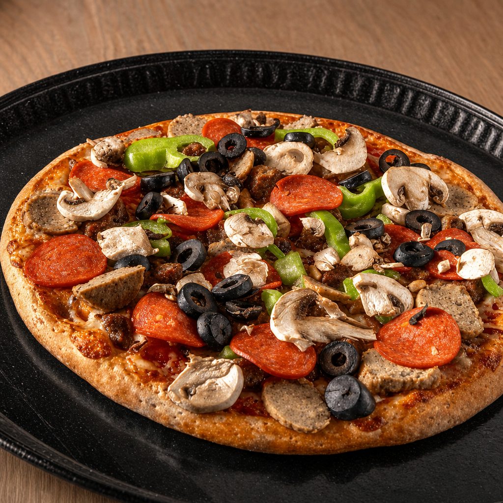 Combo Pizza (12" Medium (6 Slices)).