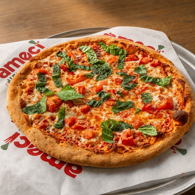 Margherita Pizza (12" Medium (6 Slices)).